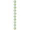12 Pack: Peridot Faceted Glass Rondelle Beads, 8mm by Bead Landing™